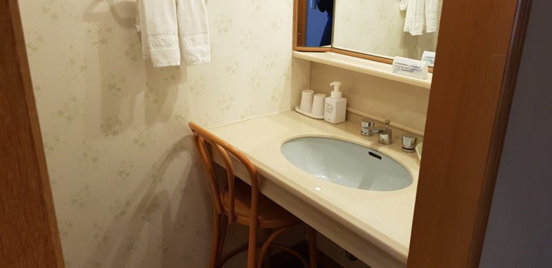 Review Hotel Nord Otaru, bathroom