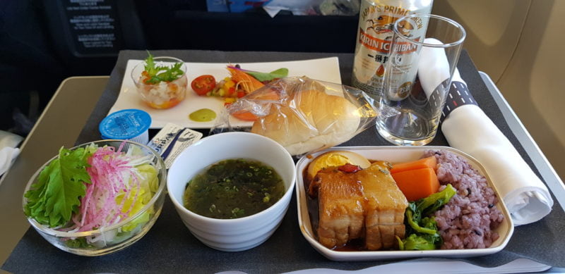 Review: JAL business class Tokyo - Busan B737-800