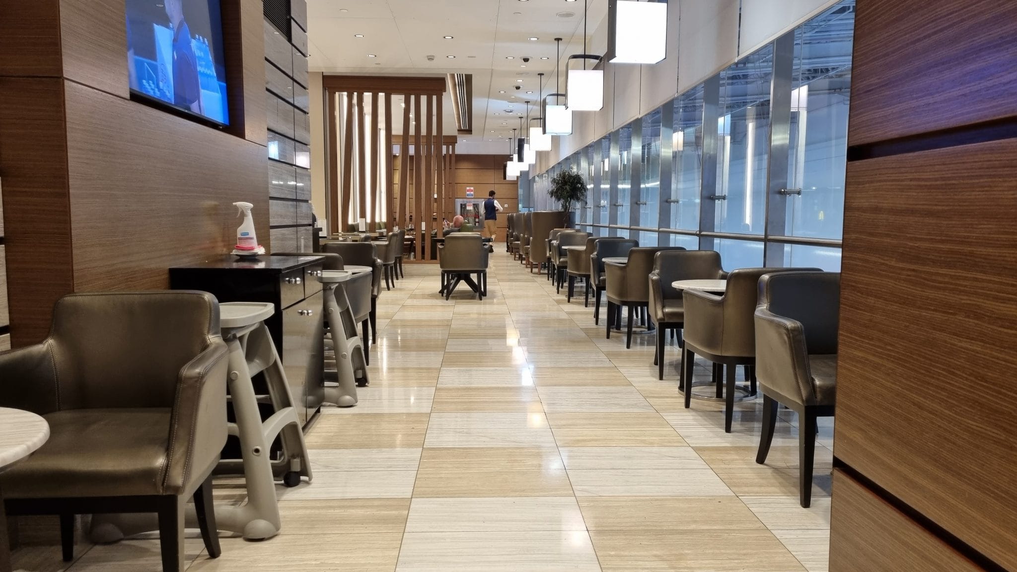 Lounge Review Ahlan Business Class Lounge Dubai
